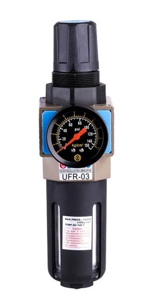 فیلتر رگلاتور هوا شاکو تایوان 3/8 اینچ مدل  SHAKO UFR-03